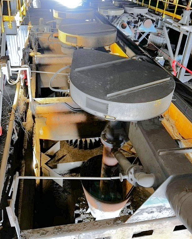3 Units -banks Of 3-cell Metso Model Dr-500 Flotation Cells)